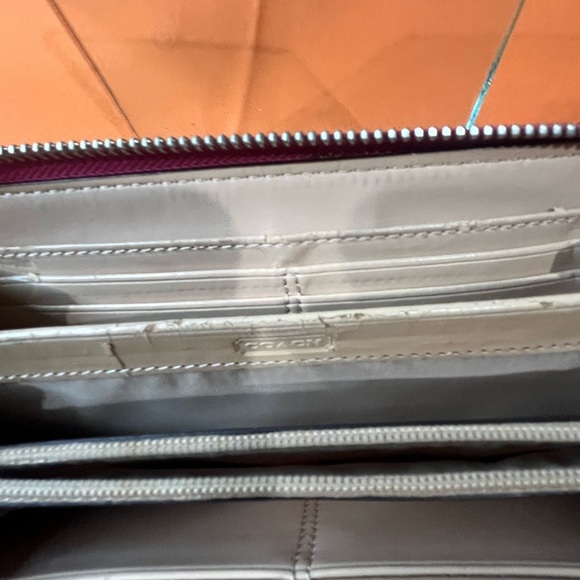 Coach Pink Clutch Wristlet - Picture 10 of 16